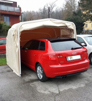 Klappgarage