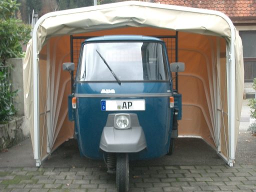 Klappgarage