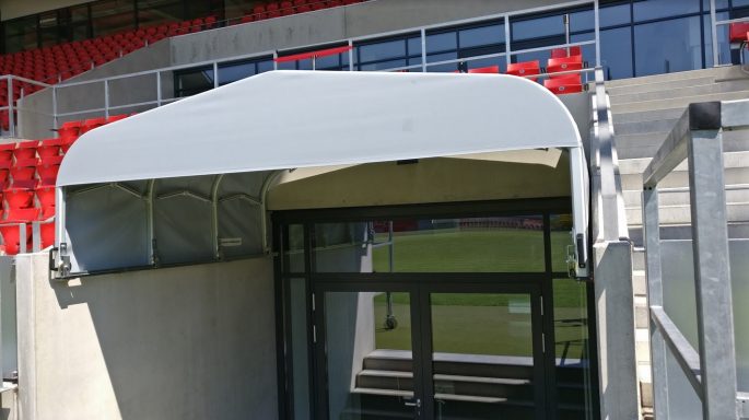 Treppen-Überdachung
