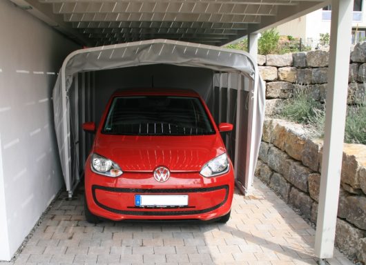 Klappgarage
