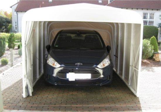 Klappgarage einseitig