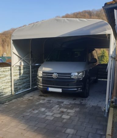 faltbare Faltgarage