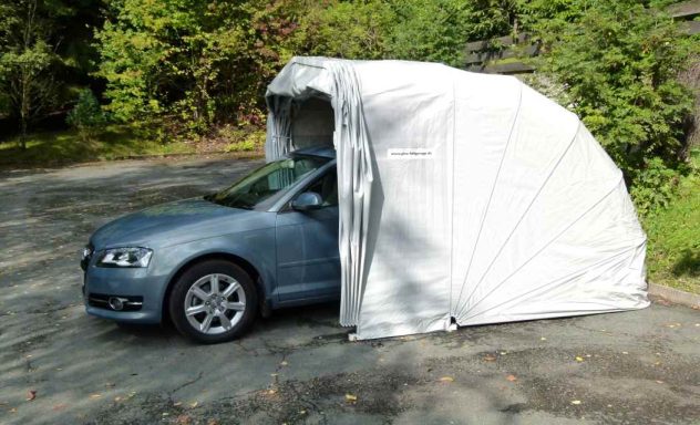 Klappgarage