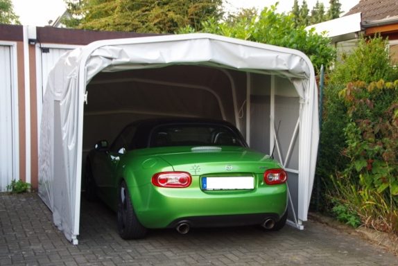 Klappgarage