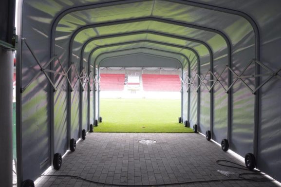 Stadion-Tunnel