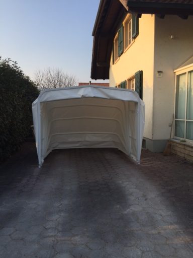 Klappgarage zweiseitig